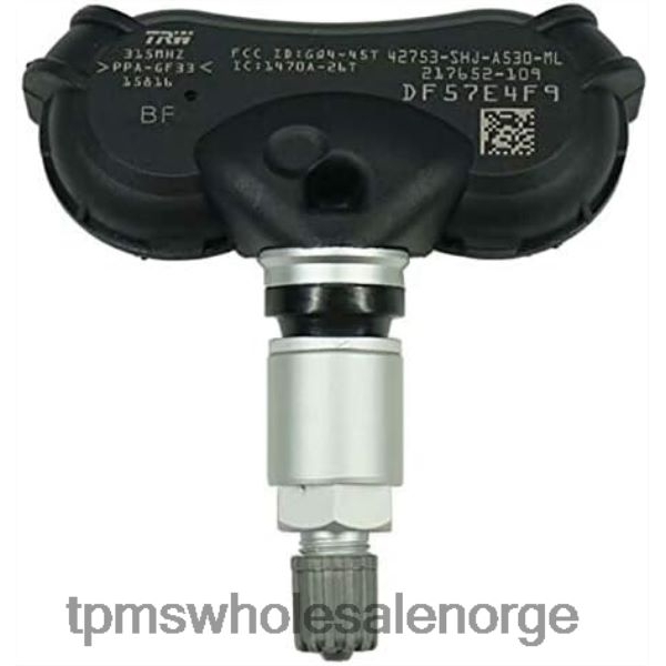 TPMS Inspeksjon - tpms honda trykksensoren 42753shja53 342mhz 8H662J1565
